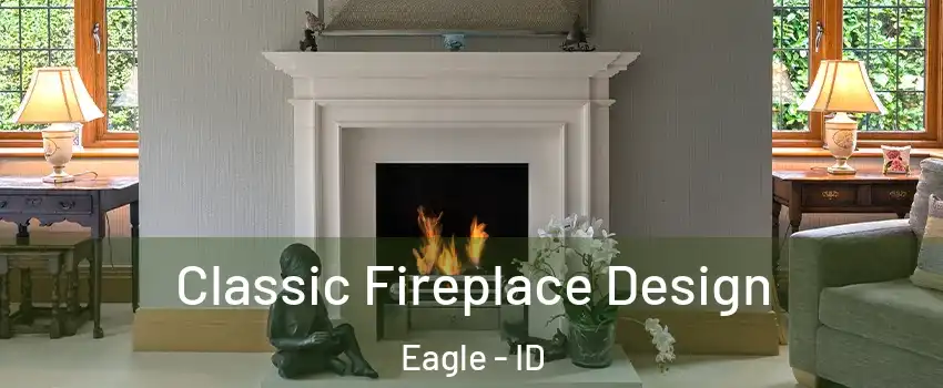  Classic Fireplace Design Eagle - ID