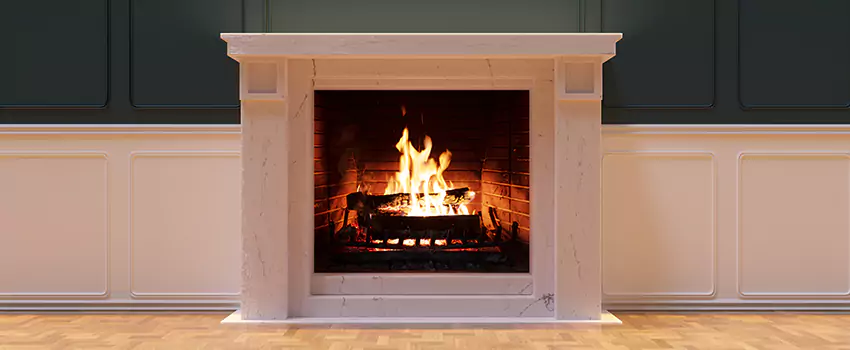 Open Flame Wood-Burning Fireplace Installation Services in Eagle, Idaho