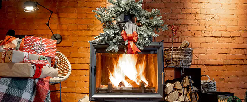 Travis Industries Linear Gas Fireplace Installation in Eagle, Idaho