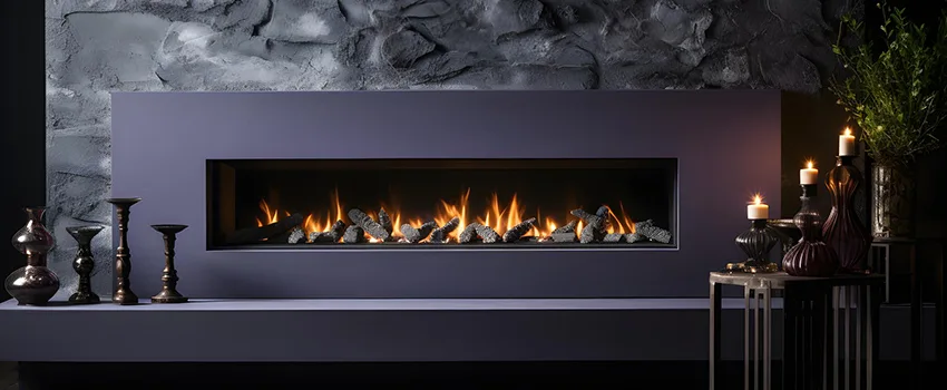 Ember Bed for Ventless Gas Fireplace in Eagle, ID